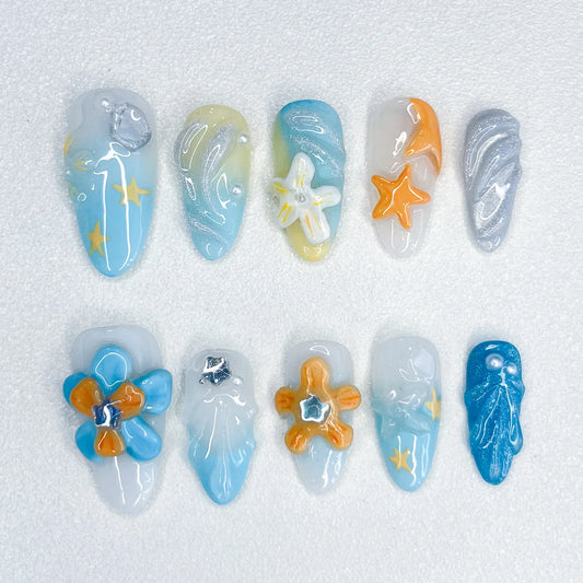 Ocean Bloom - LRIS NAILS