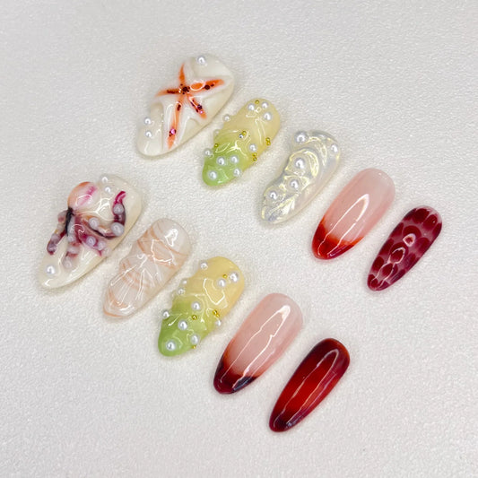 A Ocean Whispers - LRIS NAILS