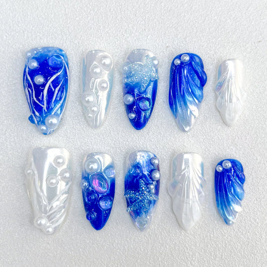 Heart of the Ocean - LRIS NAILS