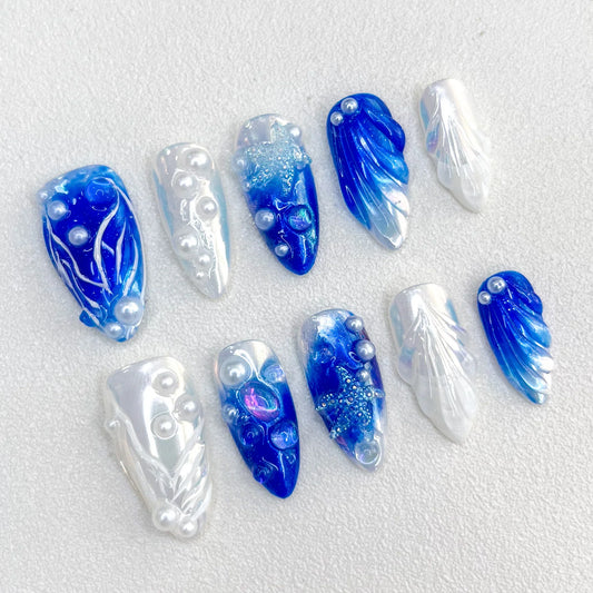 Heart of the Ocean - LRIS NAILS