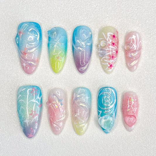 B Celestial Waves - LRIS NAILS