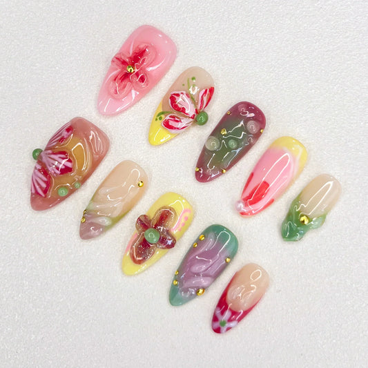 Floral Fantasy - LRIS NAILS
