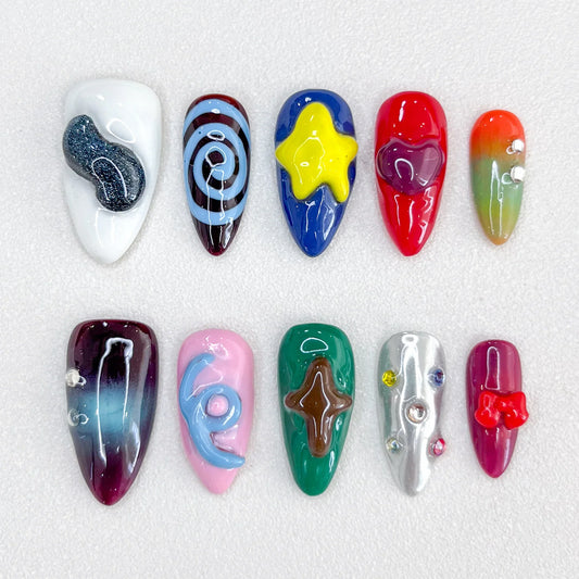 Cosmic Delight - LRIS NAILS