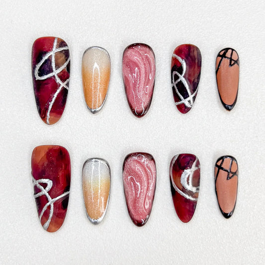 B Crimson Velvet - LRIS NAILS