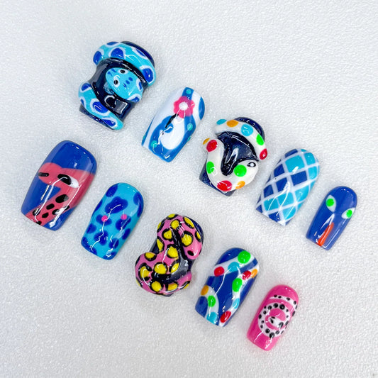Carnival Creatures - LRIS NAILS