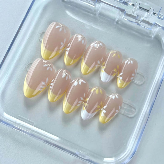 Golden Meadow Bloom - LRIS NAILS