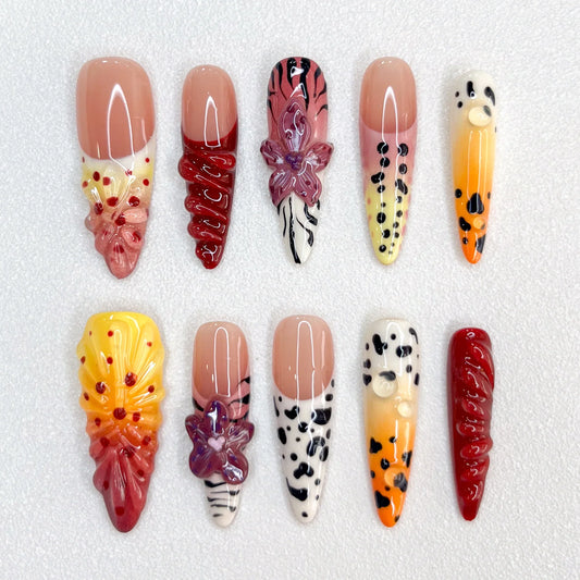 Safari Sunset - LRIS NAILS