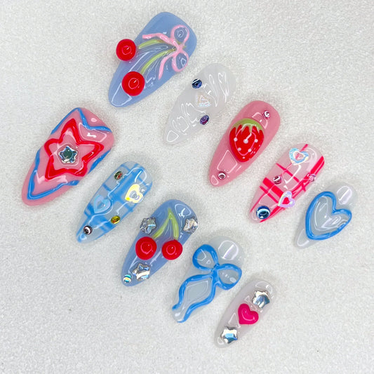 Whimsical Candy Wonderland - LRIS NAILS