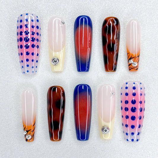 Bold Pop Art Elegance - LRIS NAILS