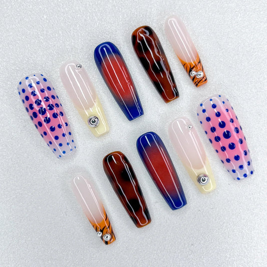 Bold Pop Art Elegance - LRIS NAILS