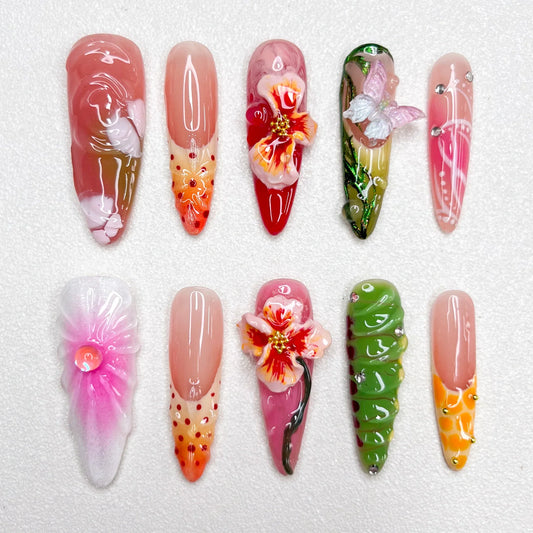 Tropical Bloom - LRIS NAILS