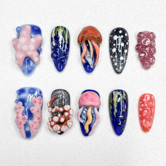 Abyssal Bloom - LRIS NAILS