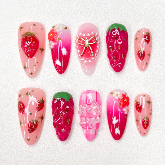 Strawberry Glaze - LRIS NAILS