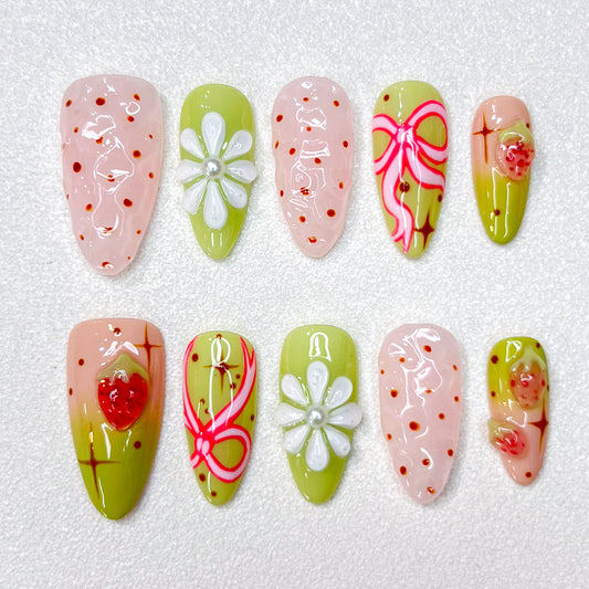Berry Matcha - LRIS NAILS