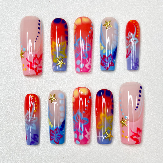Island Sunset - LRIS NAILS