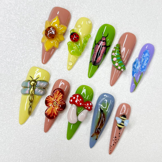 Bugsy Garden - LRIS NAILS