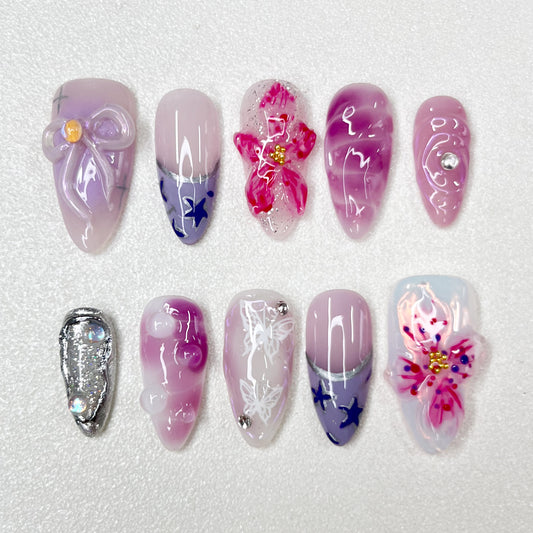 Lavender Whimsy - LRIS NAILS