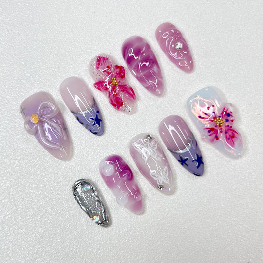 Lavender Whimsy - LRIS NAILS