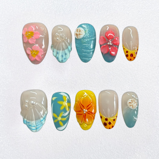 Island Bloom - LRIS NAILS