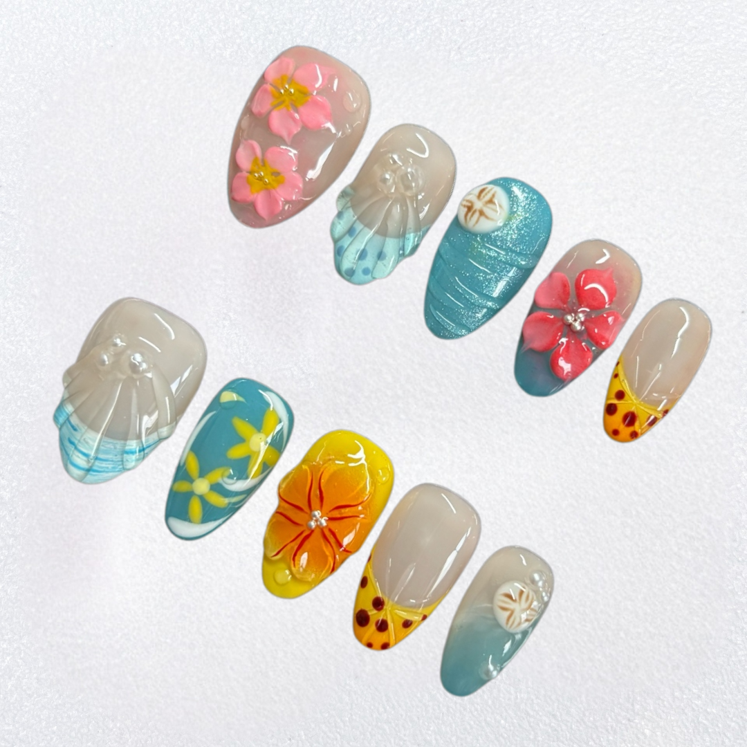 Island Bloom - LRIS NAILS