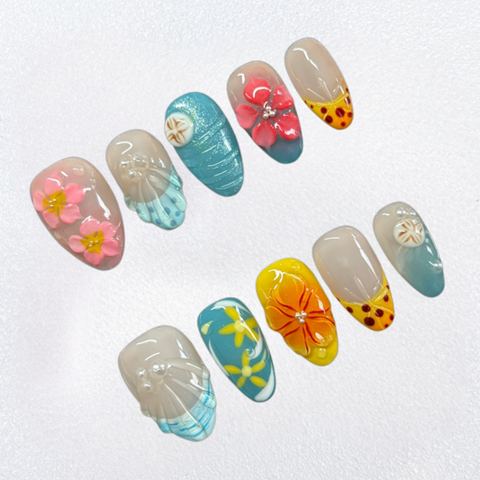 Island Bloom - LRIS NAILS