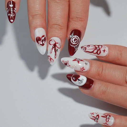 Burgundy Fantasy - LRIS NAILS