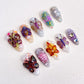 Floral & Butterfly Garden - LRIS NAILS