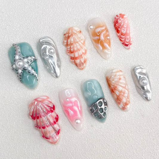 Oceanic Elegance - LRIS NAILS