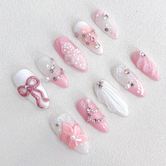 Blushing Elegance - LRIS NAILS
