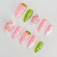 A Strawberry Bloom - LRIS NAILS