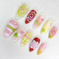 Sweet Swirl Garden - LRIS NAILS
