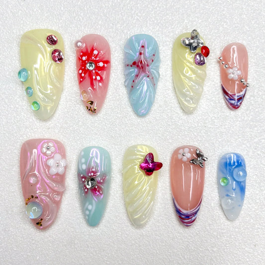 Flutter Bloom - LRIS NAILS