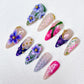 Violet Whimsy - LRIS NAILS