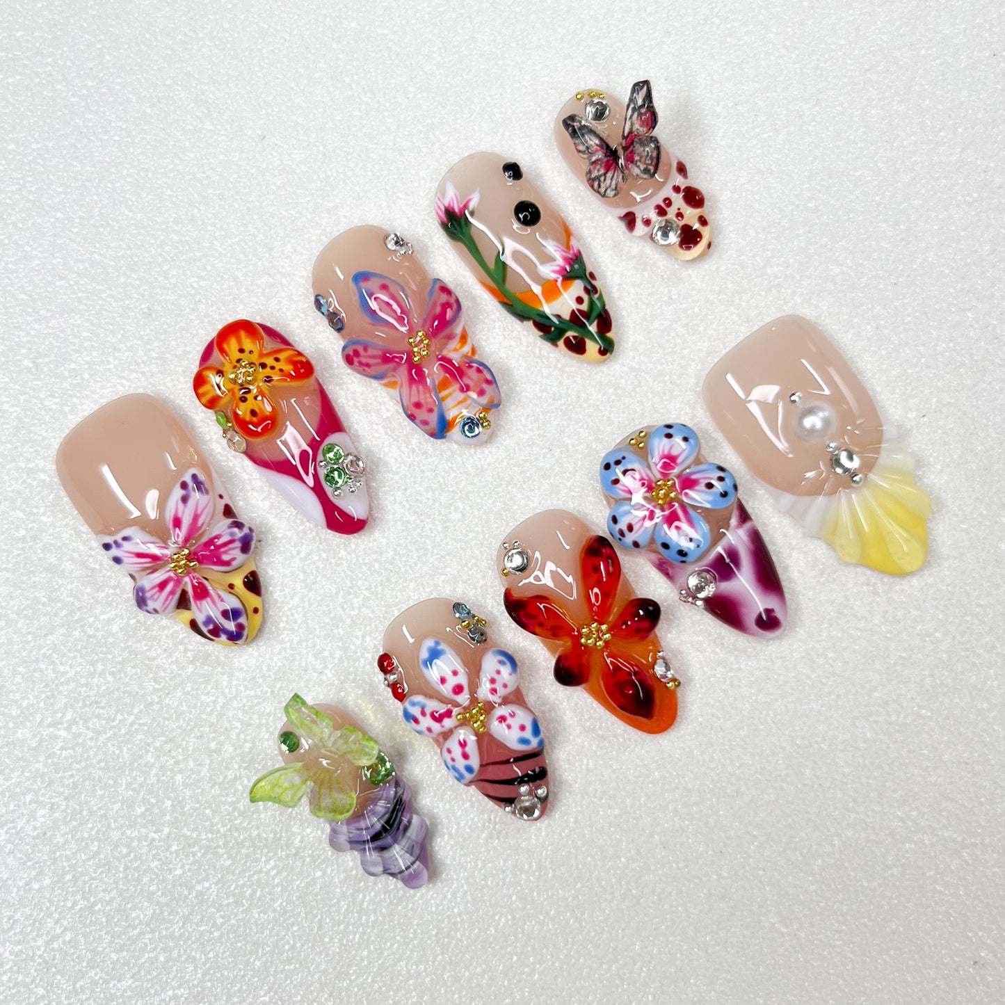 Flutter Bloom - LRIS NAILS