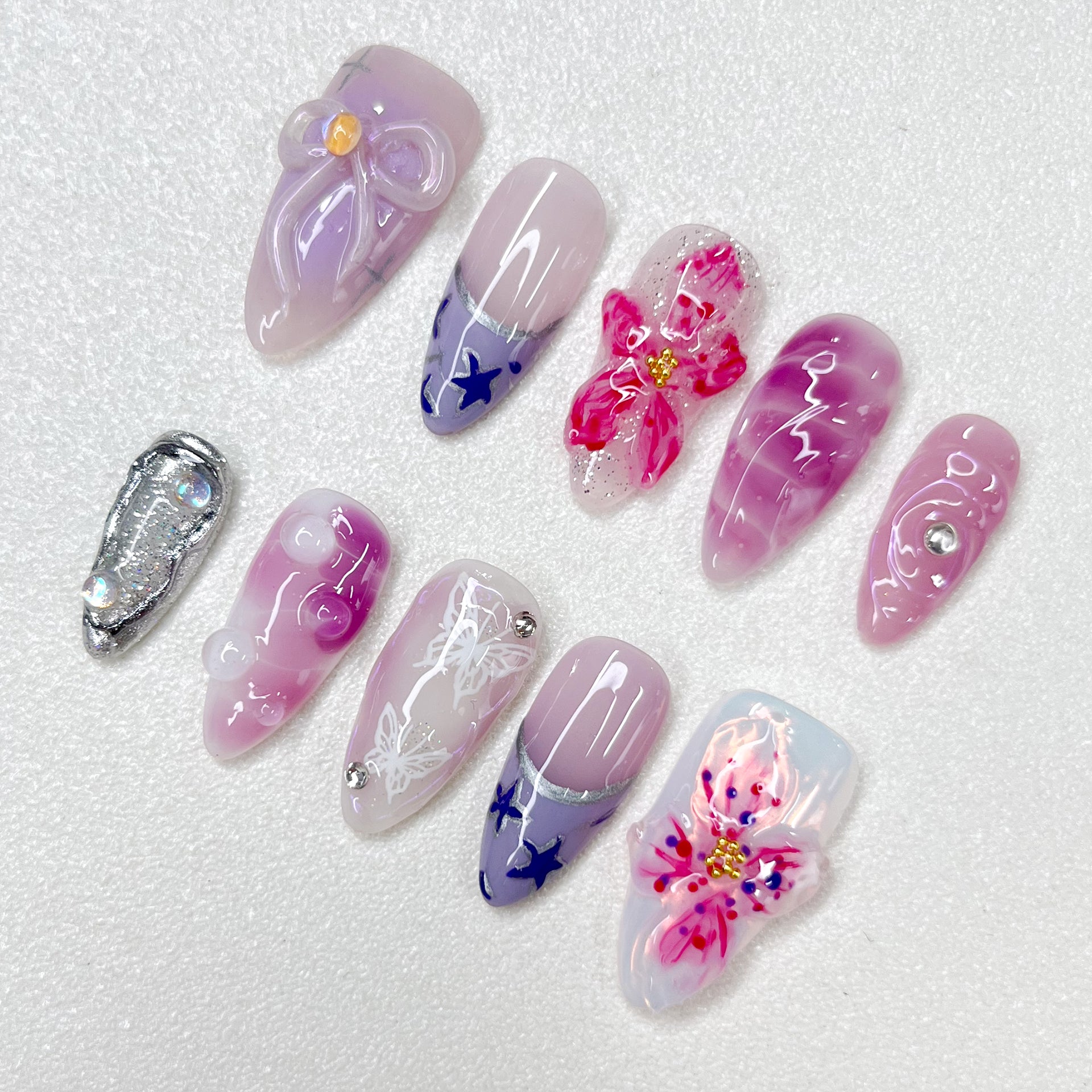 Lavender Whimsy - LRIS NAILS