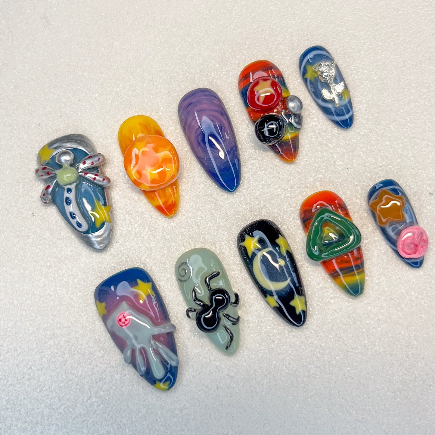 Abstract Liquid Silver