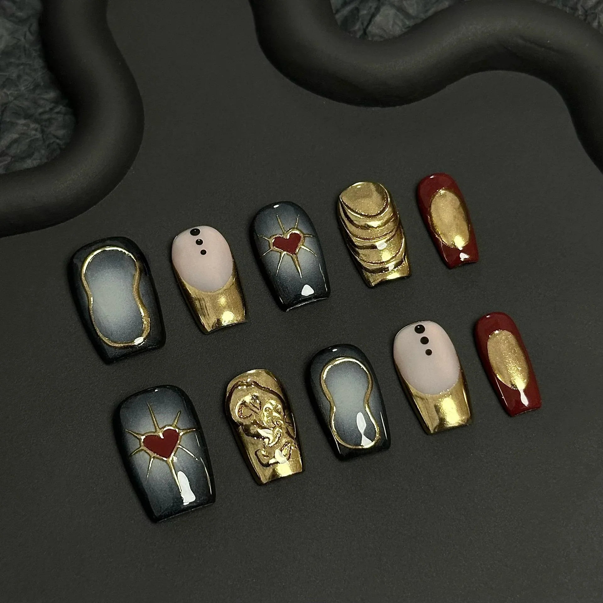 Golden Heart Legacy - LRIS NAILS