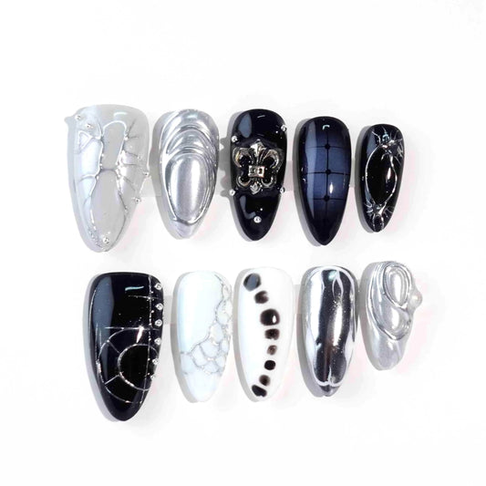 Noir Elegance - LRIS NAILS