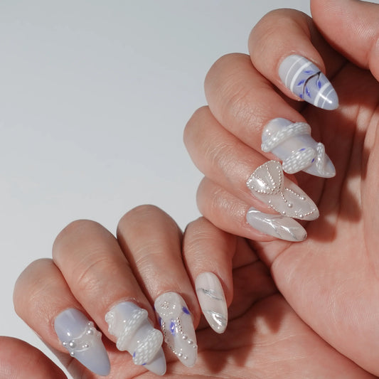 Azure Petal Reverie - LRIS NAILS